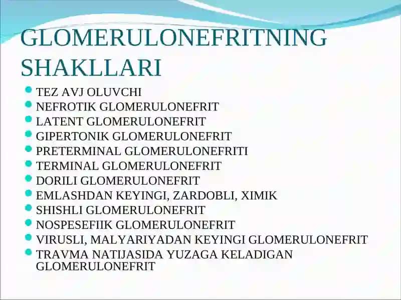 GLOMERULONEFRITLAR 4