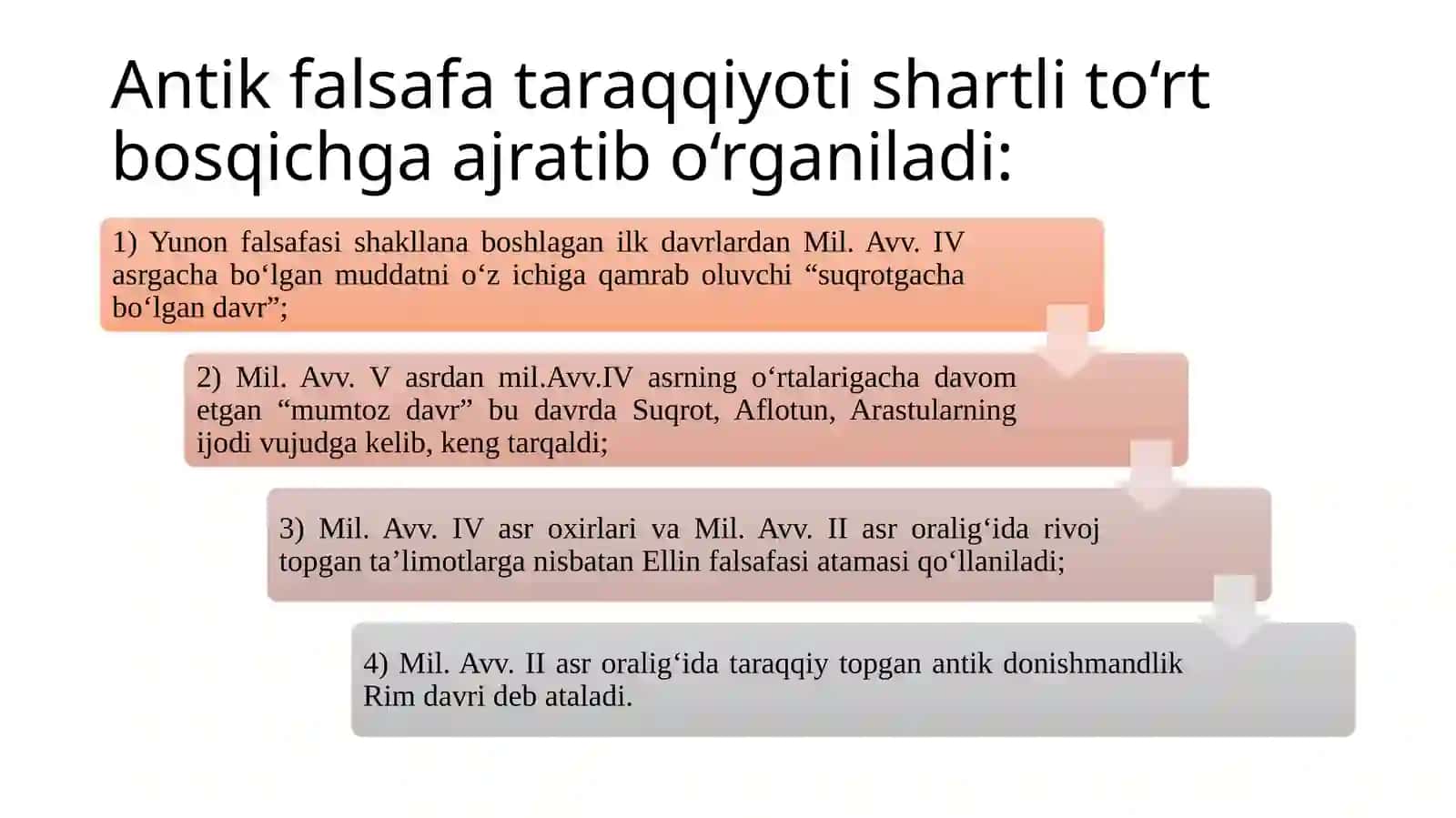 G’ARB FALSAFASINING USTUVOR YO’NALISHLARI VA ULARNING FAN TARAQQIYOTIGA TA’SIRI 4