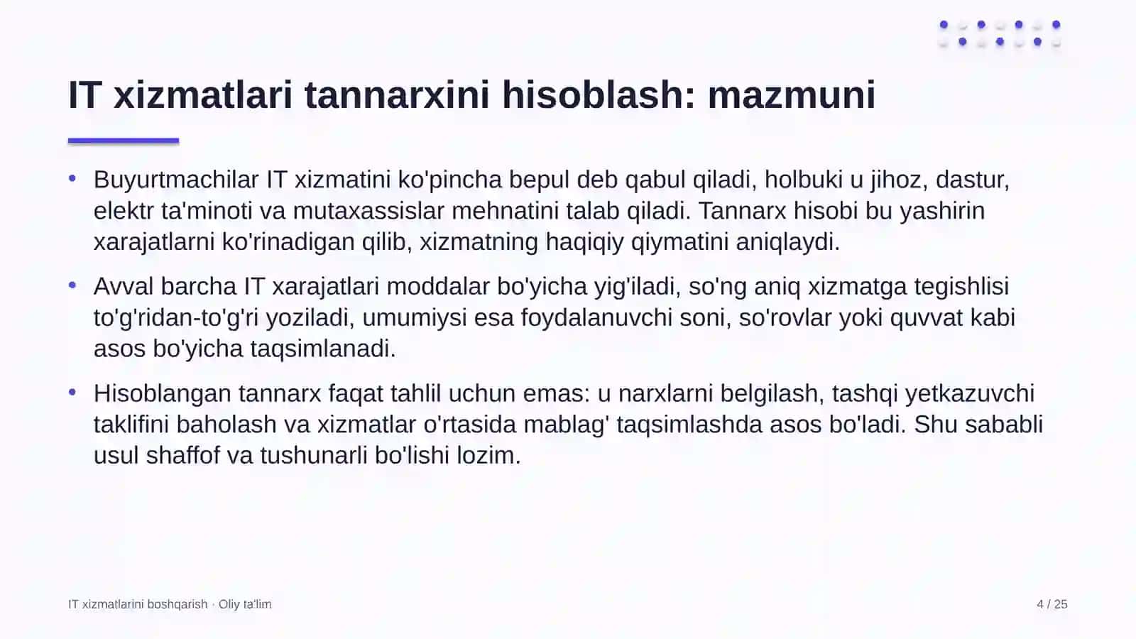 fotostudiyalarda axborot texnologiyalari xizmatlari tannarxini hisoblash 5569 4