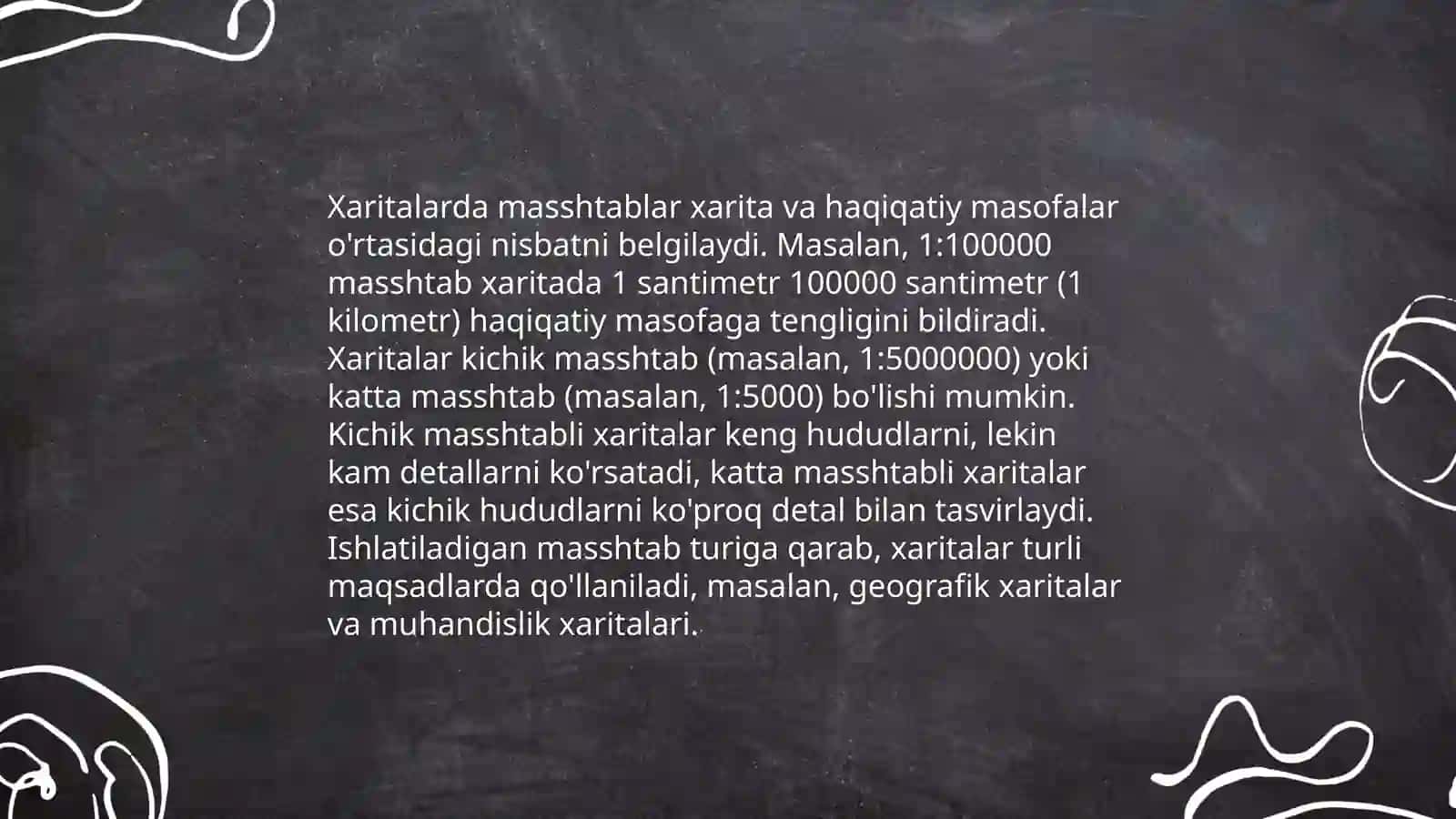 Topografik xaritalar va xaritalar nomenklaturasi 4