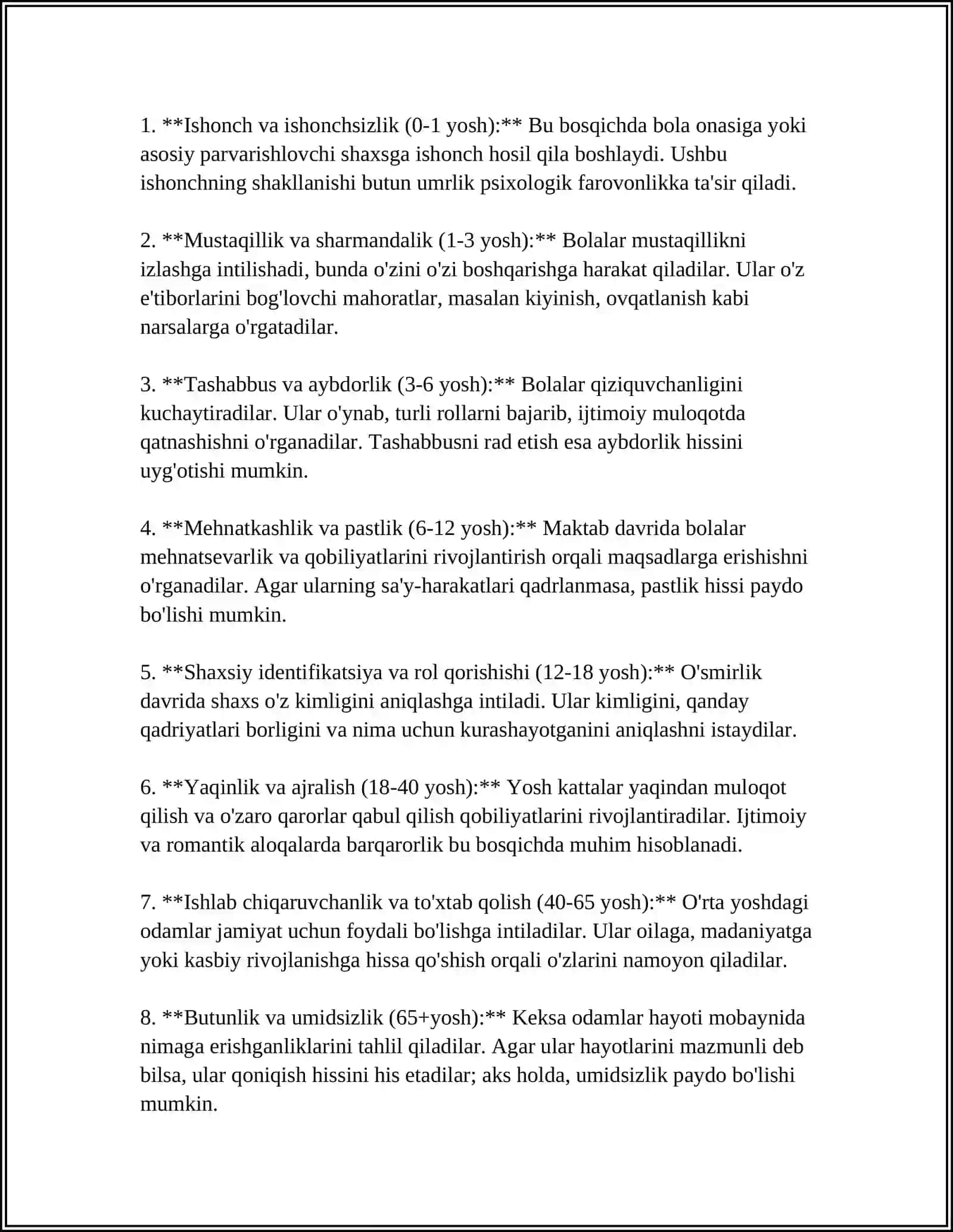 PSIXIK RIVOJLANISHNING ASOSIY QONUNIYATLARI 4
