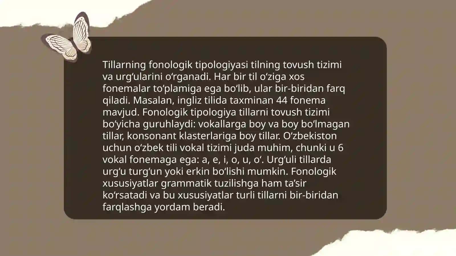 Lingvistik tipologiya va bu borasidagi mavjud nazariyalar 4