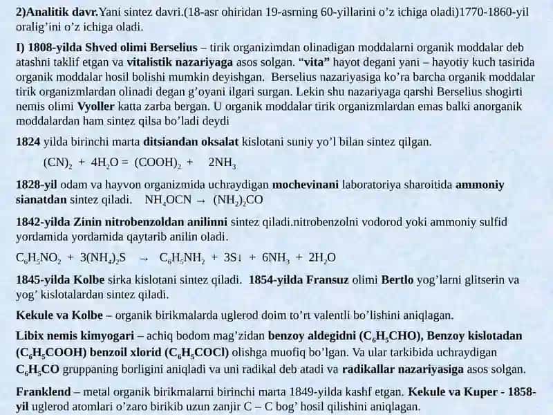 Organik Kimyo 4