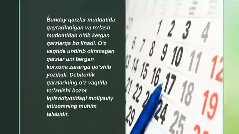 Debitorvakreditorqarzdorlik 4