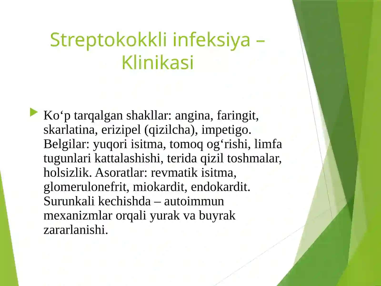 Streptokokkliva Pnevmokokkliinfeksiyalar 4