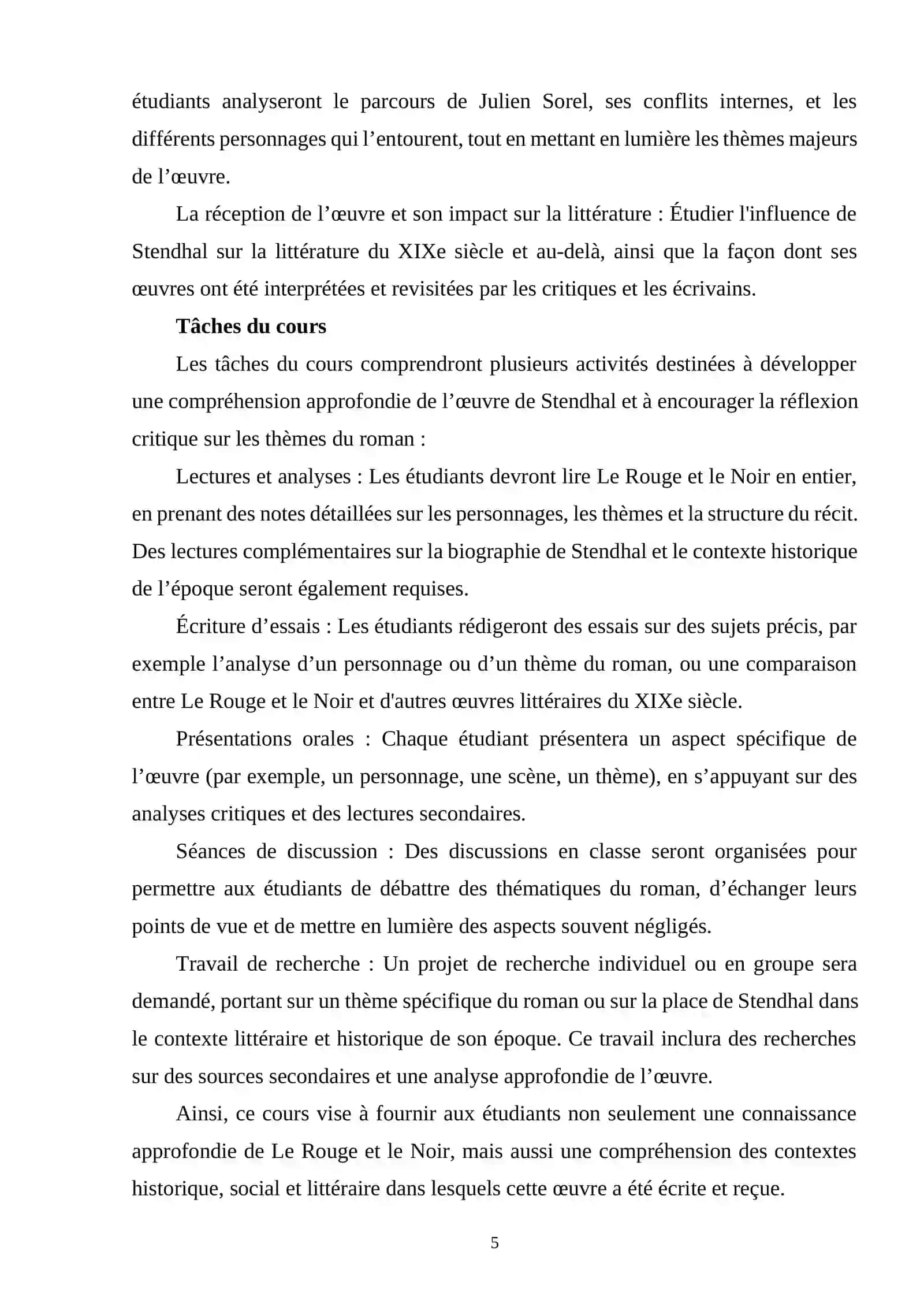 LA VIE ET LA CREATION DE STENDAL ET SON ROMAN "LE ROUGE ET LE NOIR" 4