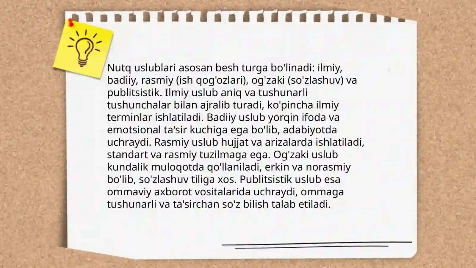 Nutq uslublari: Turlari va ularning xususiyatlari 4