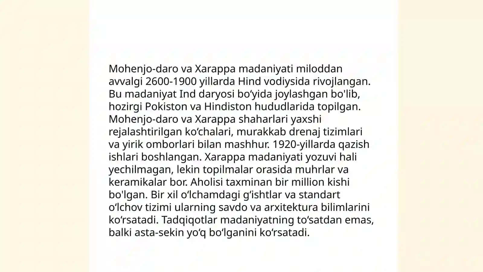 Hindiston sivilizatsiyasining qadimgi davrlari 4
