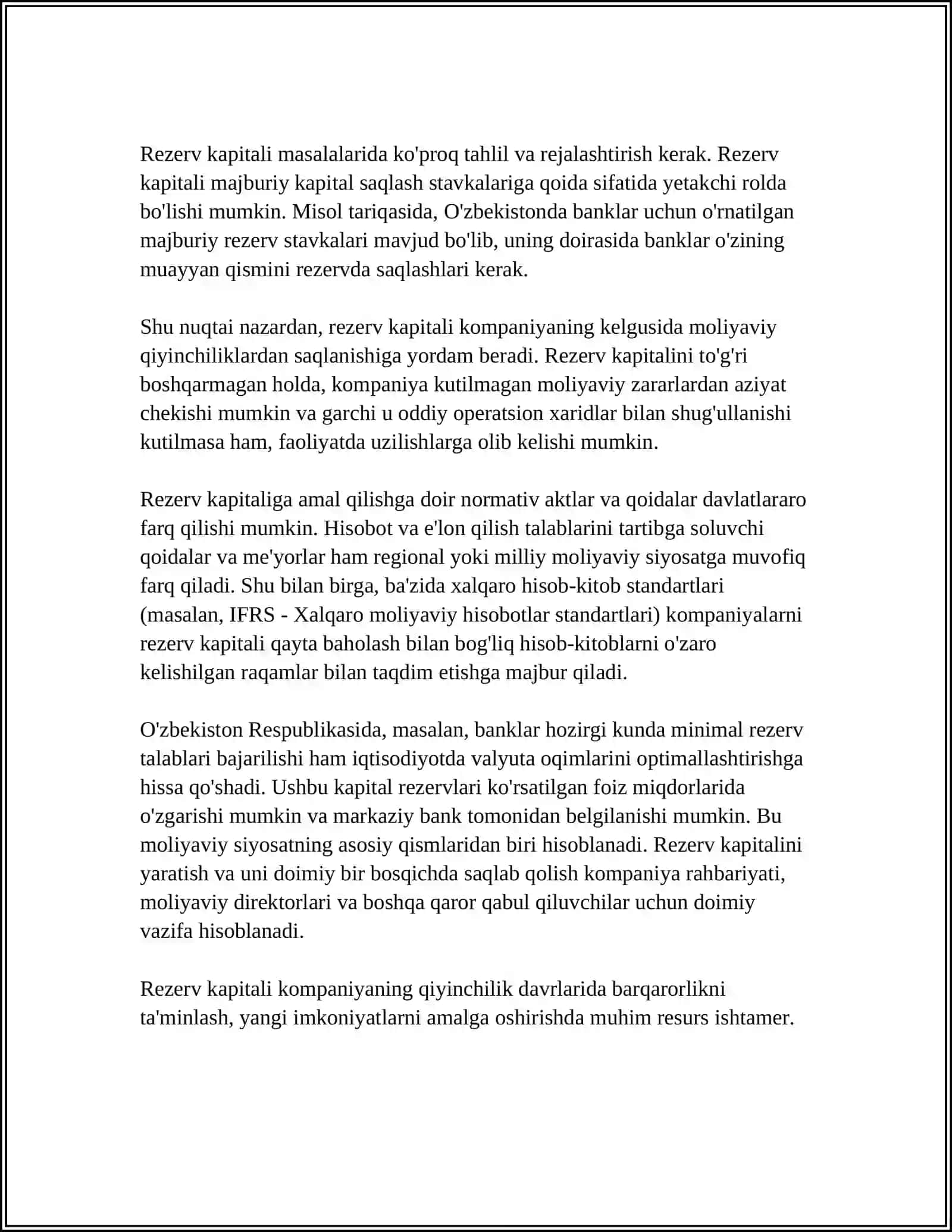 REZERV KAPITALI HISOBI VA UNING AUDITI 4