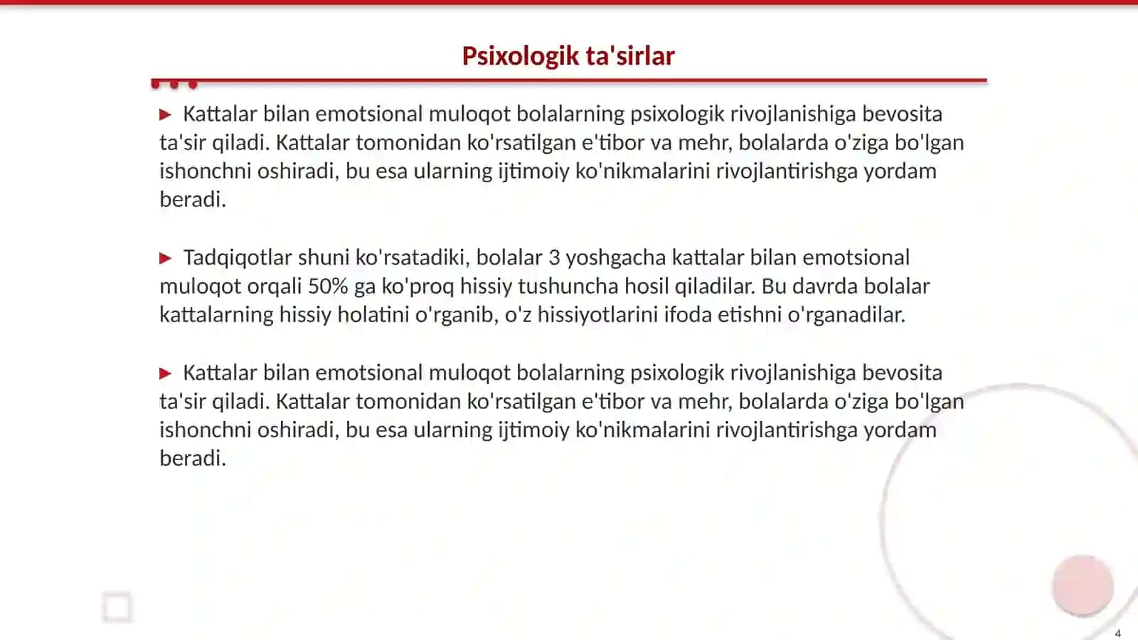 Goʻdaklik davrida emotsional muloqotning ahamiyati 4