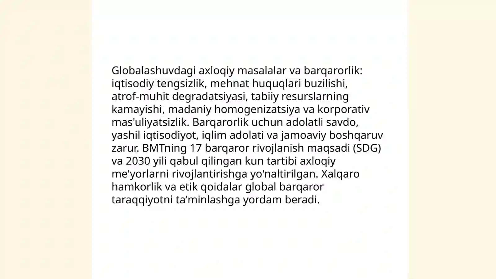 Globalashuv va barqaro taraqiyot falsafasi 4