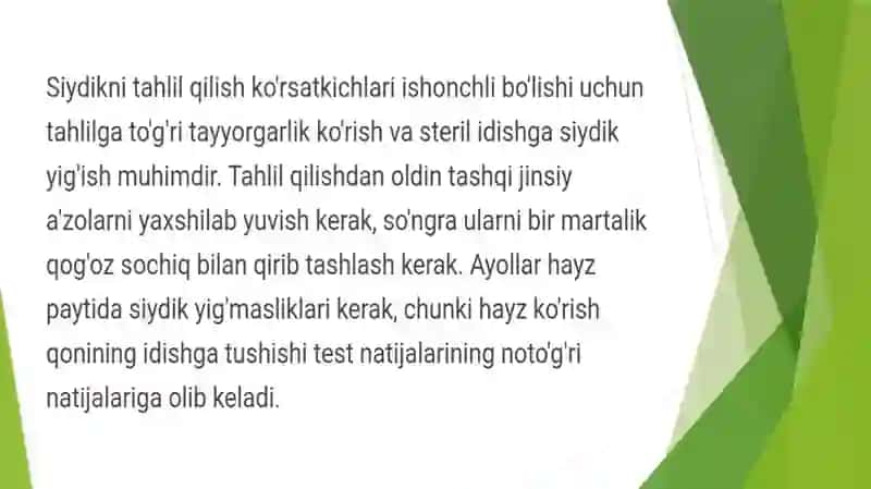 Siydik tahlili 4