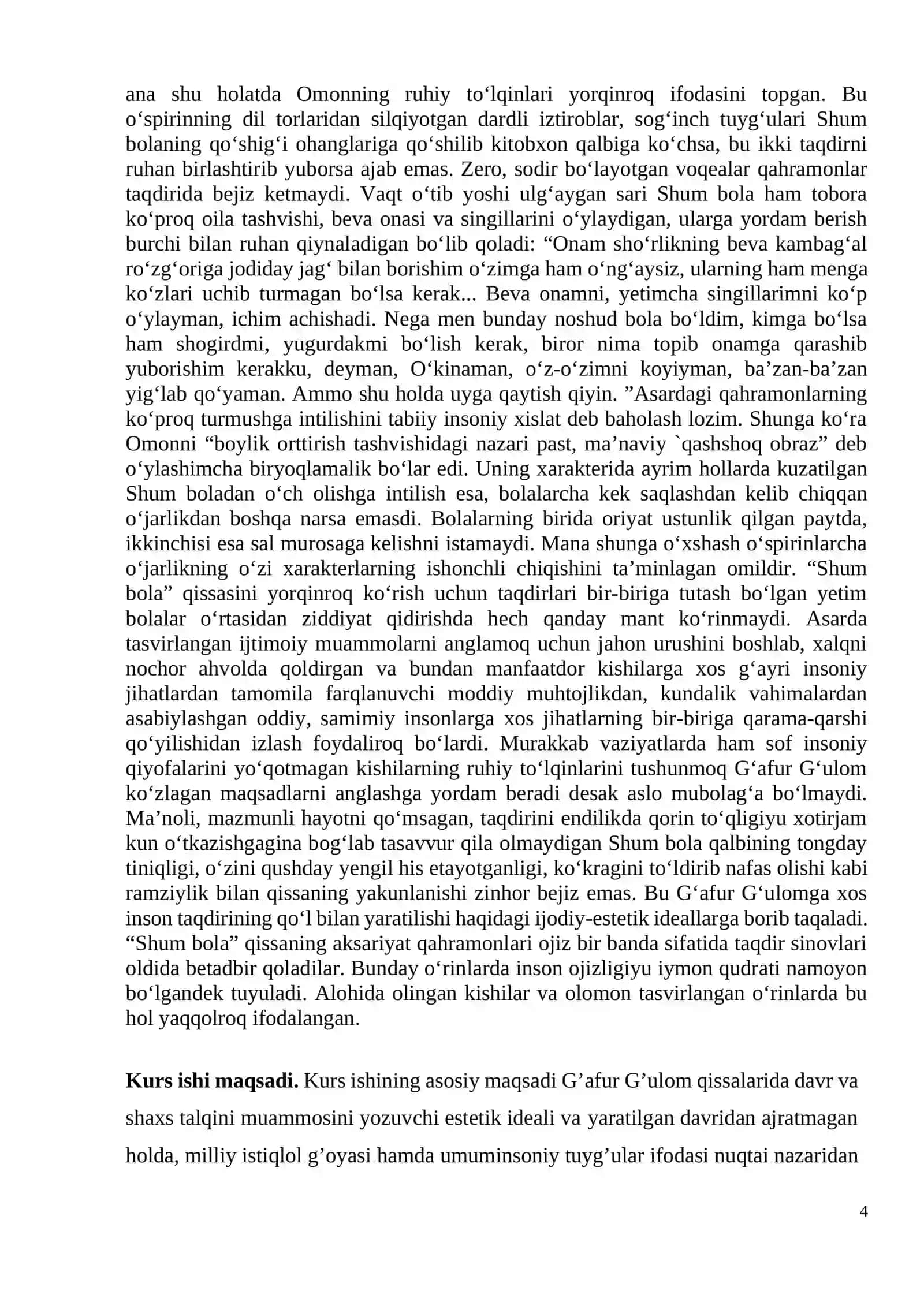 O‘zbek adabiyoti va uni o’qitish metodikasi 4
