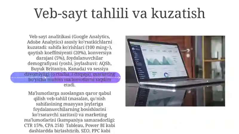 Marketing faoliyatini axborot bilan taʼminlash 4