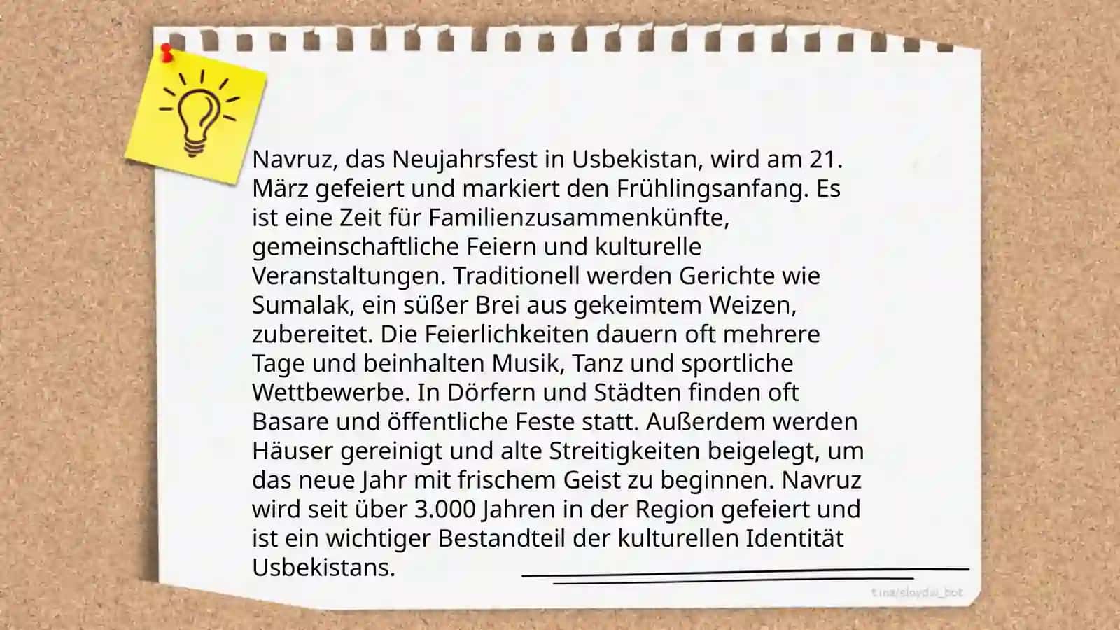 Navruz ist der nationale Feiertag Usbekistans 4