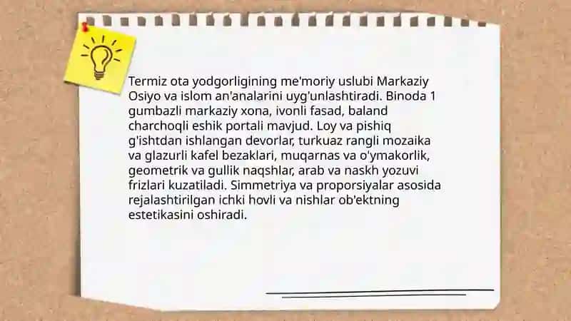Termiz ota yodgorligi 4