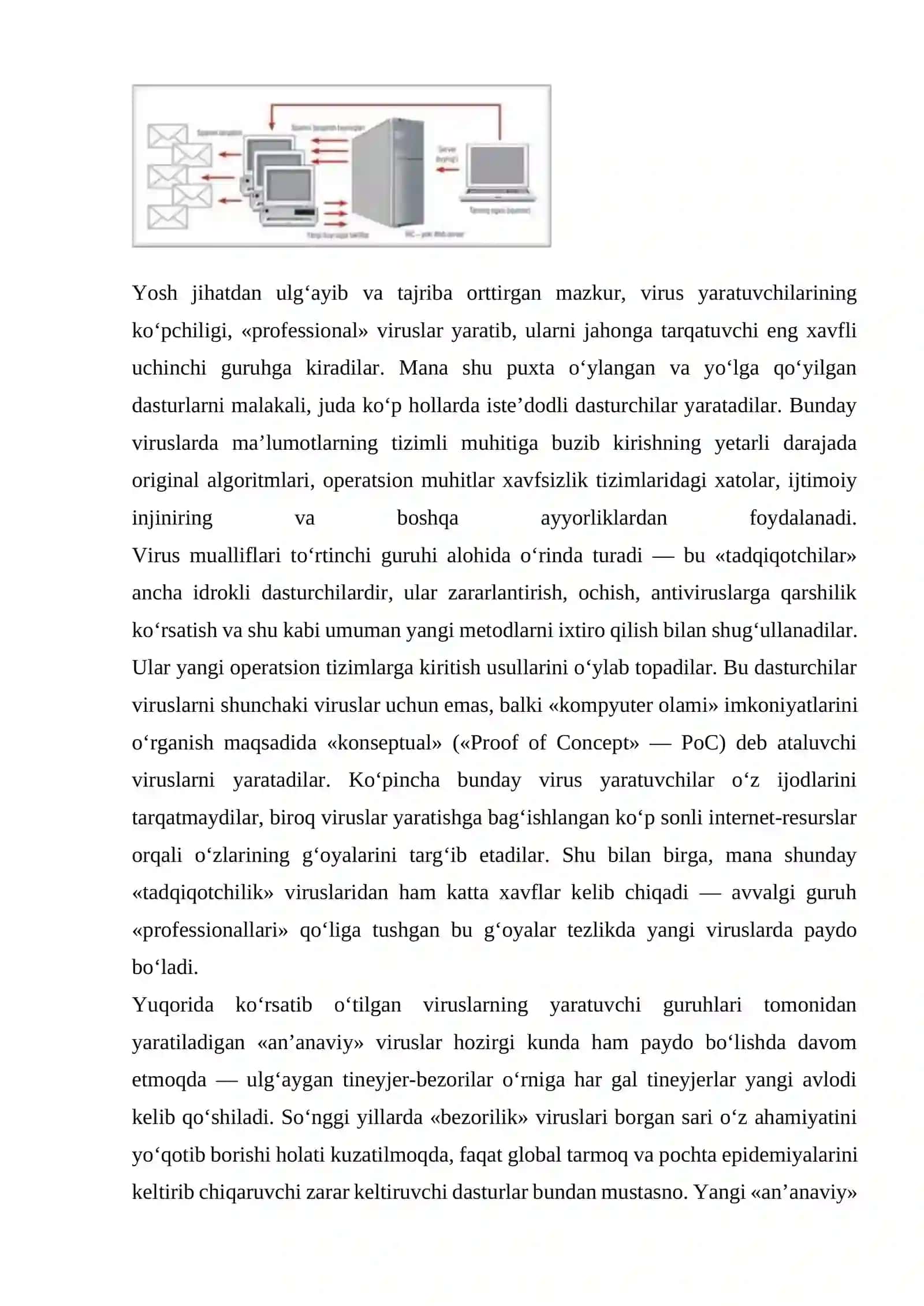 Kompyuter tarmoqlariga ruxsatsiz kirish va buzish 4