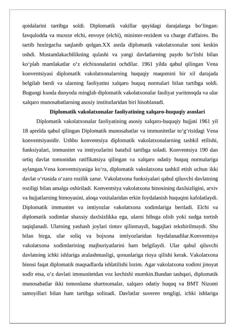 Diplomatik vakolatxona tushunchasi, turlari va tuzilishi 4