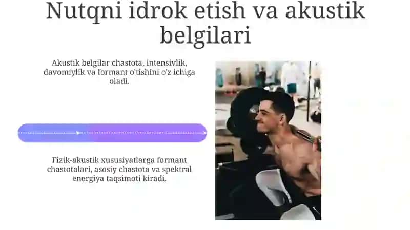 Nutq tovushlarining fizik-akustik xususiyatlari 4