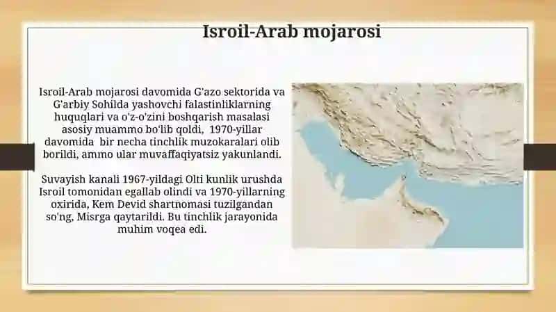 Sovuq urush va Arab dunyosi 4