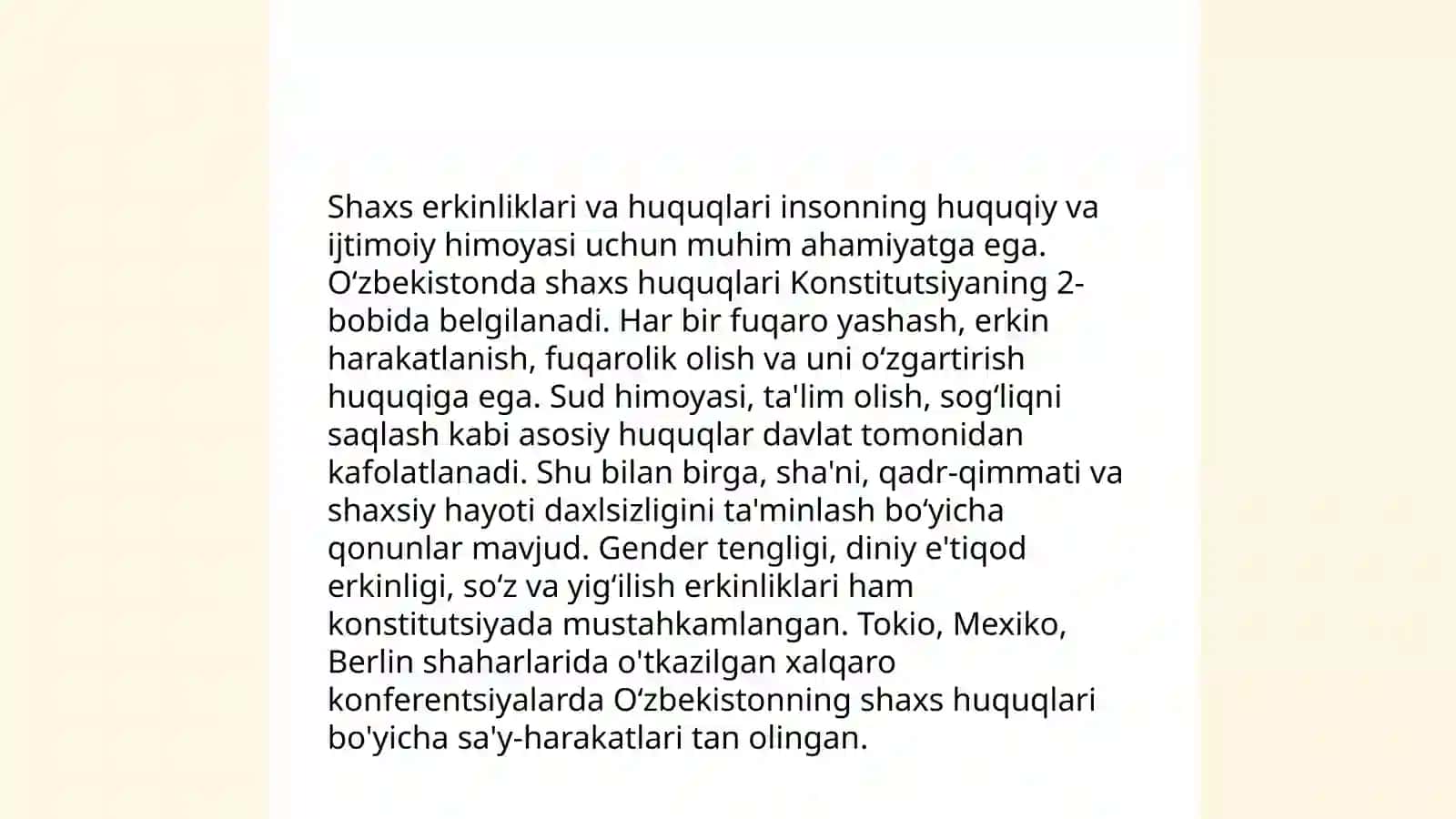 Islomda inson xuquqlari himoyasi 4