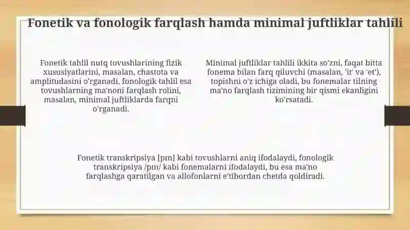 Fonema nazariyasi turli maktablarda talqin qilinadi 4