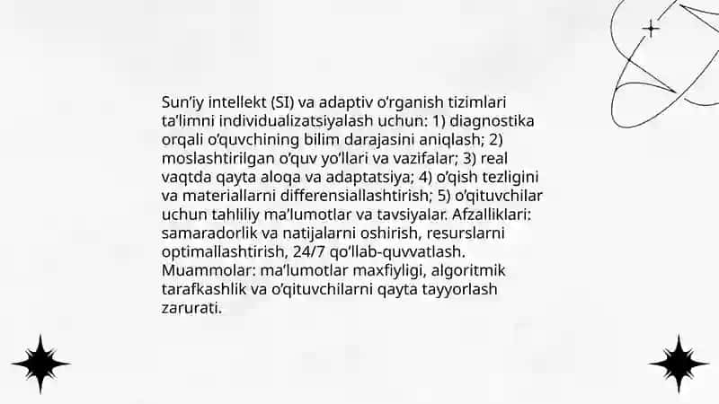 Innovatsion texnologiyalar ta’lim sifatini oshirish manbai sifatida 4