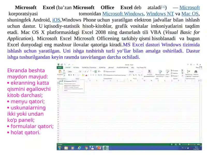 MS Excel dasturida formulalar 4