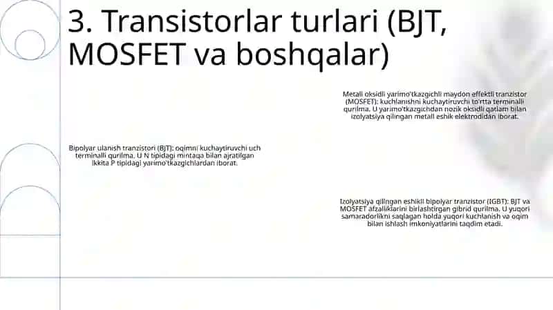 Tranzistorlar Va Ularni Ishlash Prinspi 4