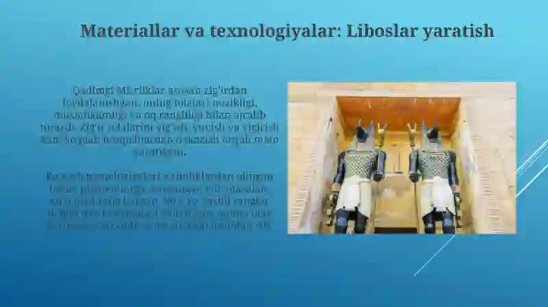 Qadimgi Misr liboslari tarixi 4
