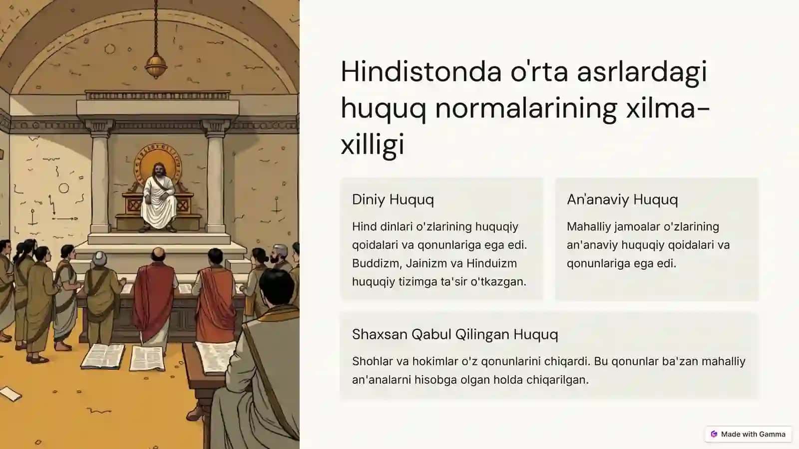 Orta asrlarda Hindiston davlati va huquqi 4