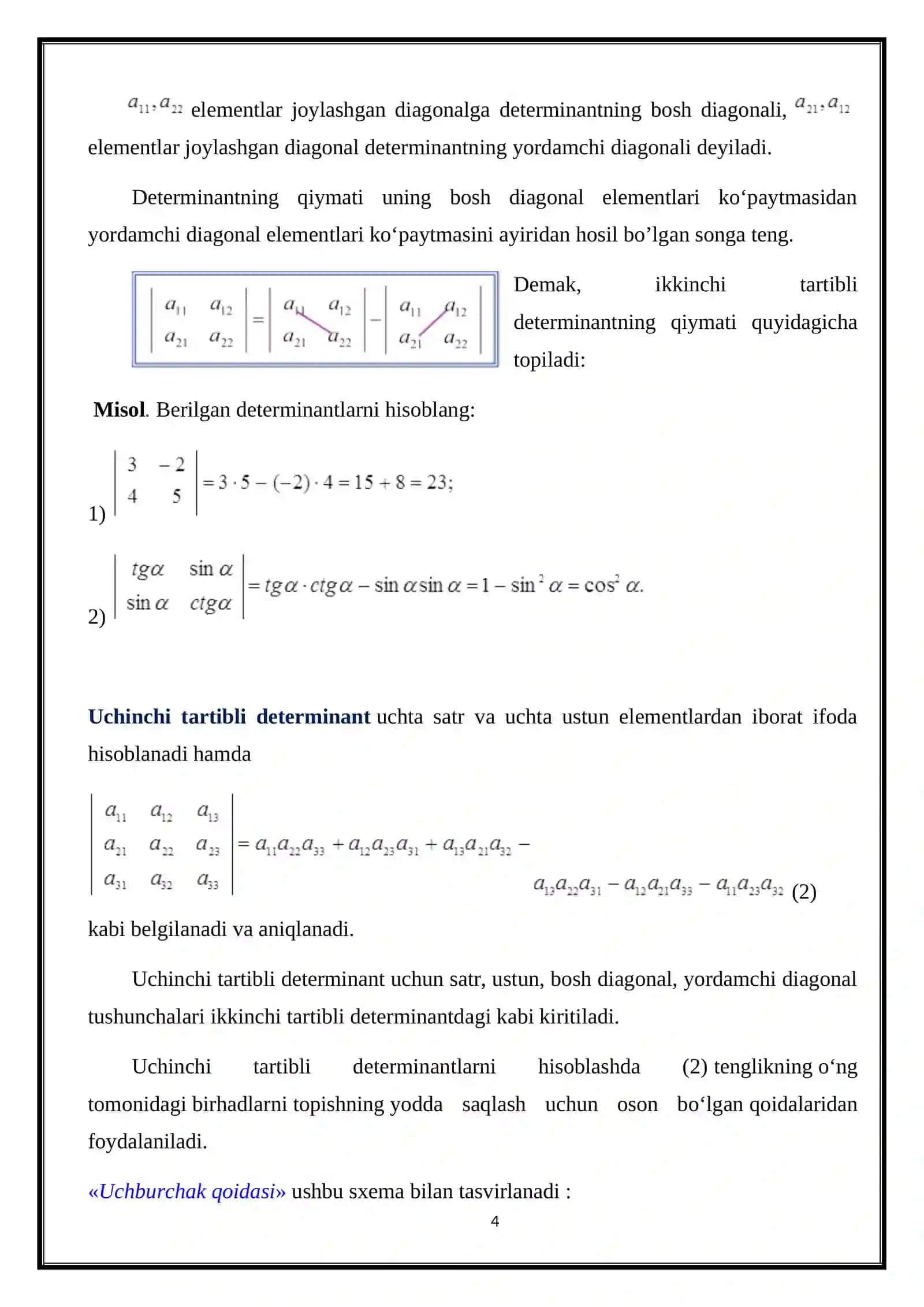 MUSTAQIL ISH 4