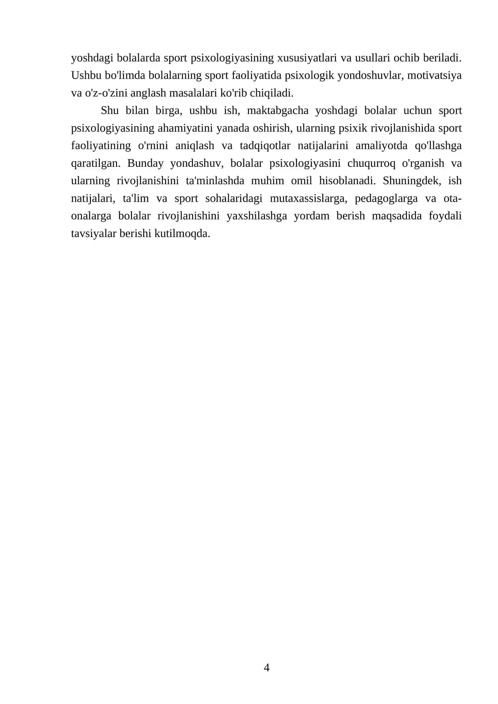 Psixalogiya va sport psixalogiyasi 4