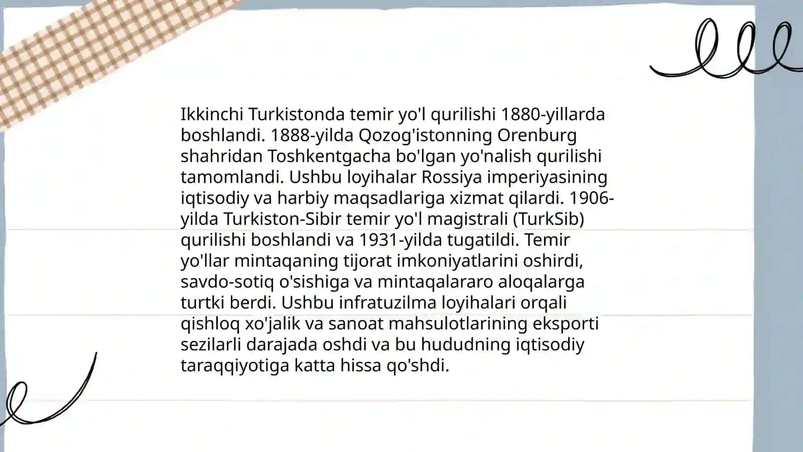 Mustamlaka davrida Turkistonda paxta sanoati 4