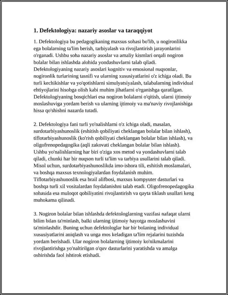 PEDAGOGIKANING MAXSUS TARMOQLARI 4