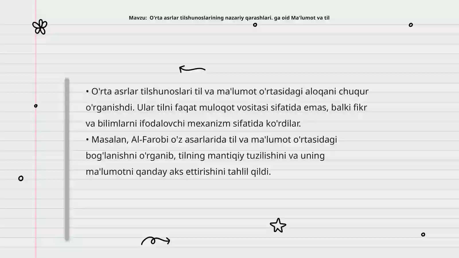 O'rta asrlar tilshunoslarining nazariy qarashlari 4