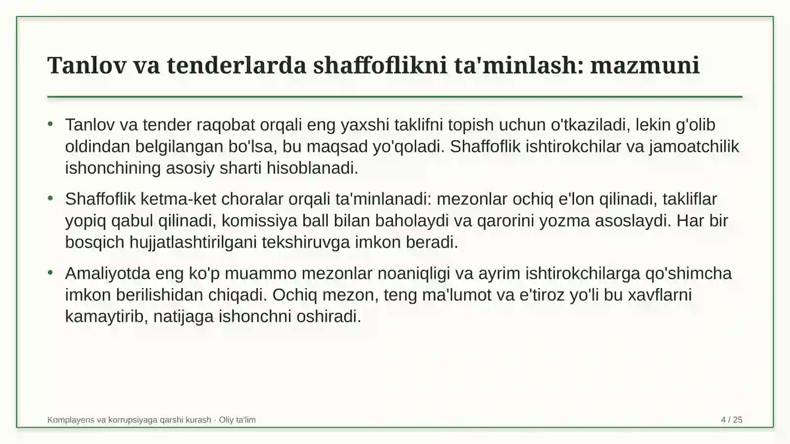 fotojurnalistikada tanlov va tender jarayonlarida shaffoflikni ta'minlash 1508 4