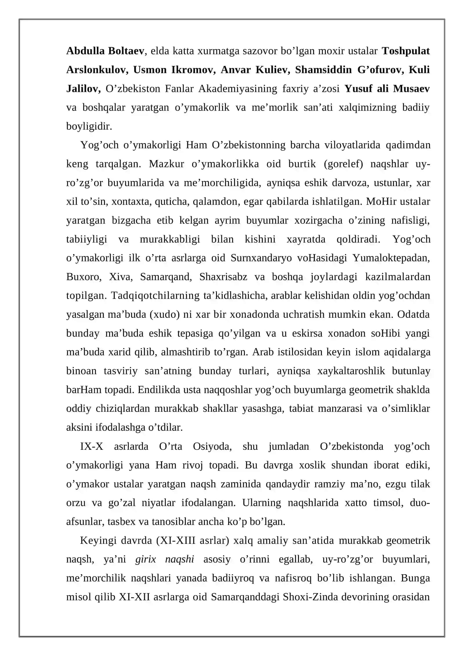 O‘zbek xalq amaliy bezak san’ati.doc 4