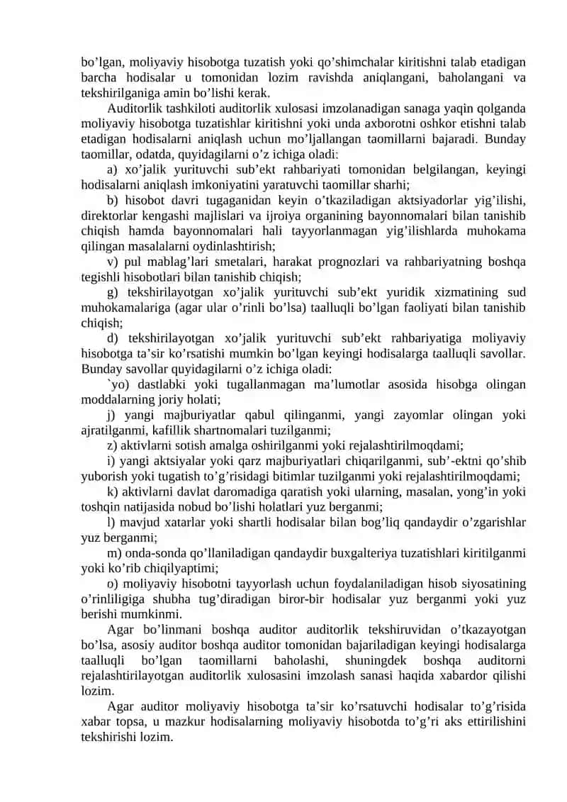 Moliyaviy hisobotni qayta ko’rib chiqsh 4