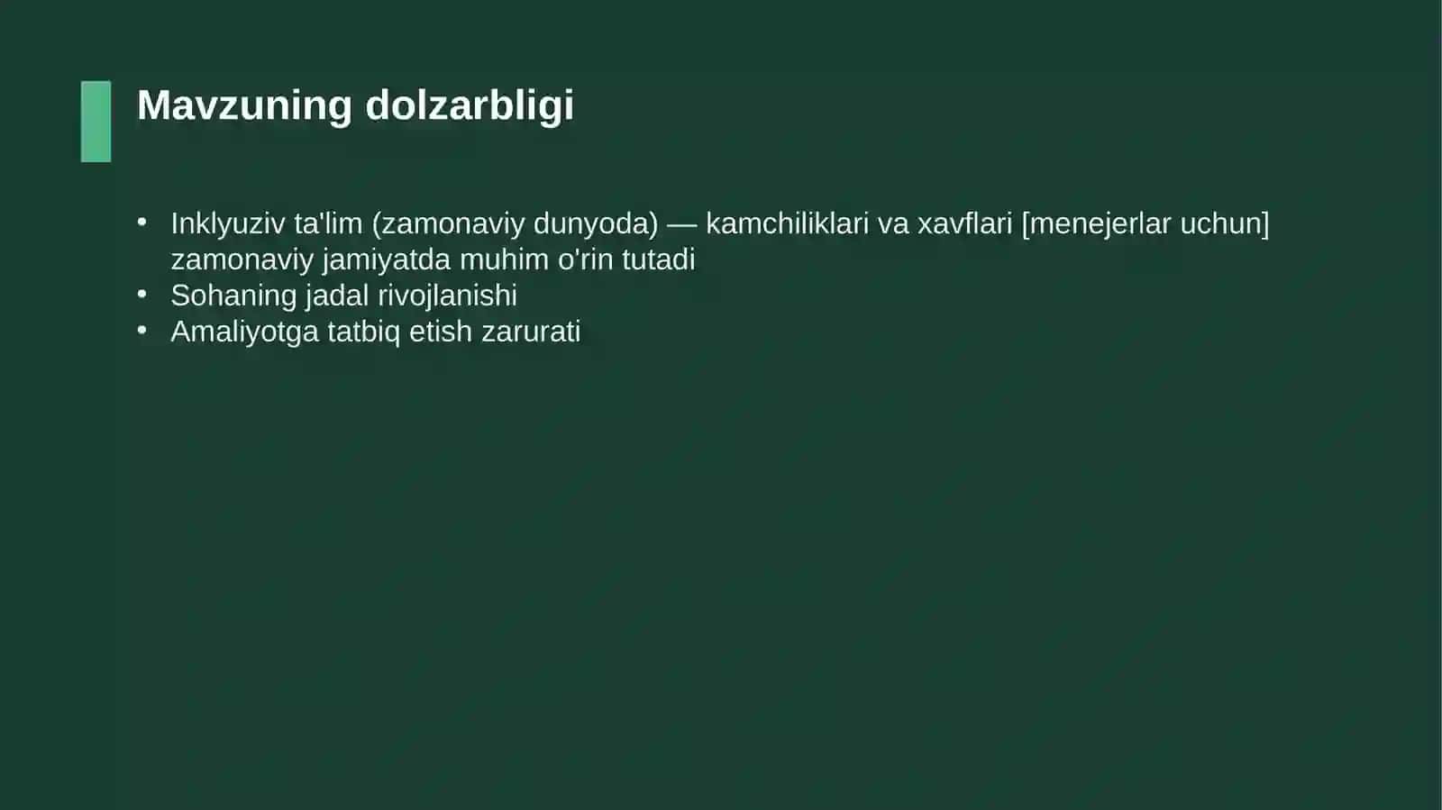 Inklyuziv ta'lim (zamonaviy dunyoda) — kamchiliklari va xavflari [menejerlar uchun] 4