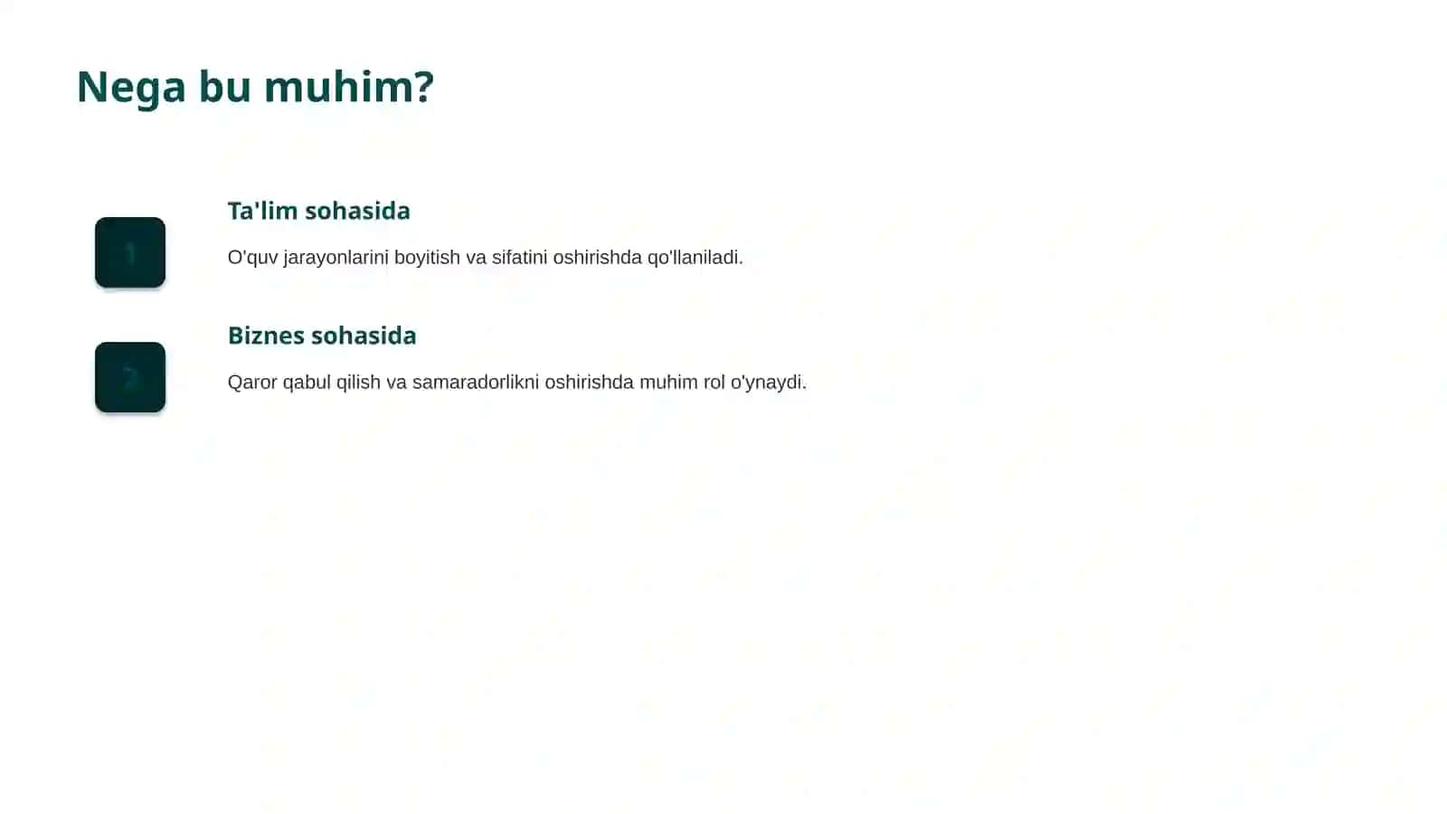 Surunkali kasalliklarni boshqarish va hayot sifatini oshirish 4