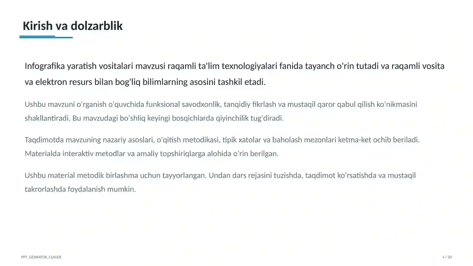 Infografika yaratish vositalari 4