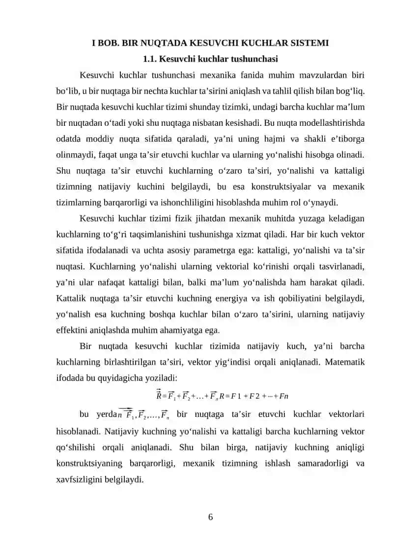 Kuchlar tizimlarini o‘rganish 4
