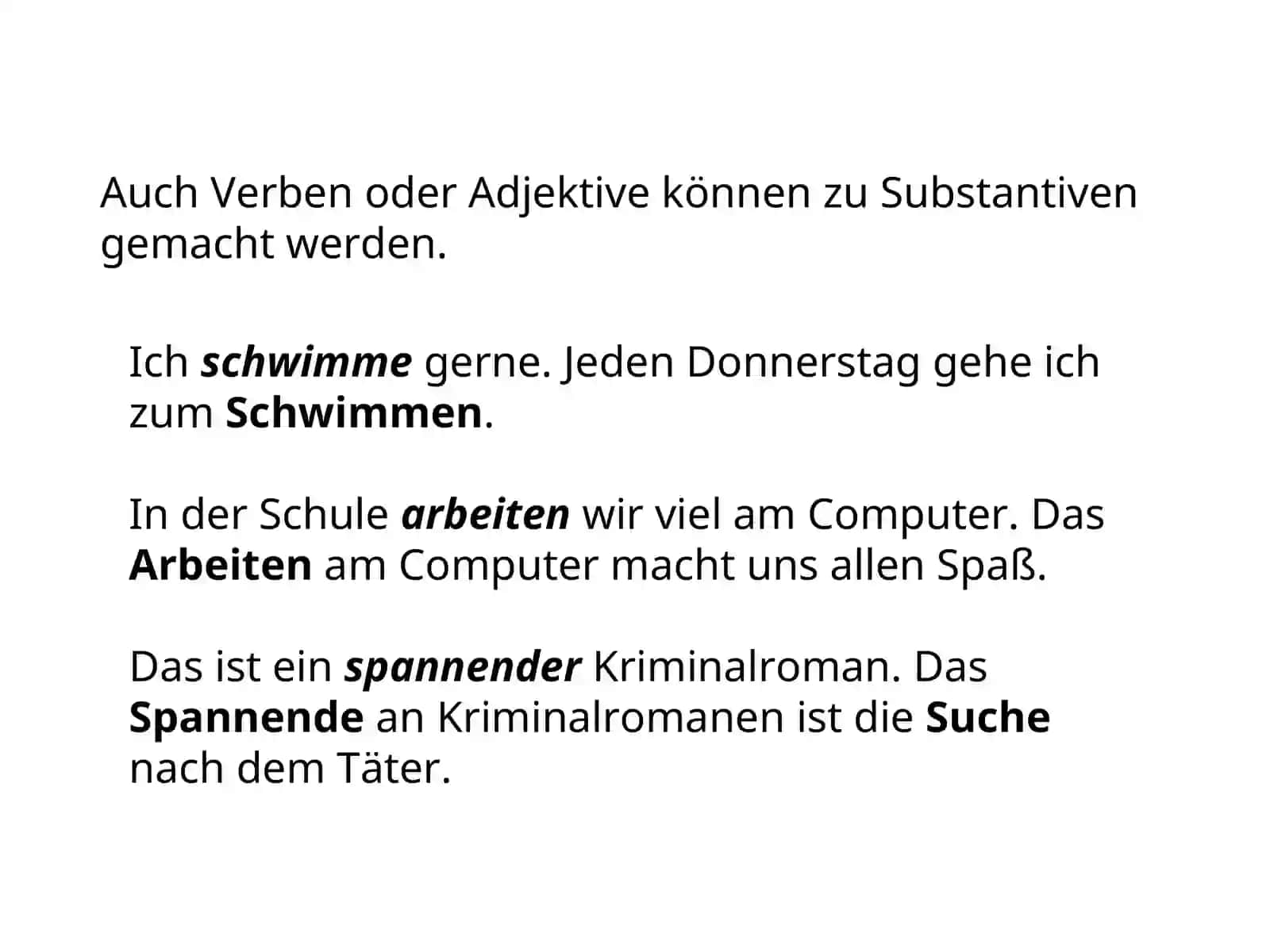 Die Wortarten 4