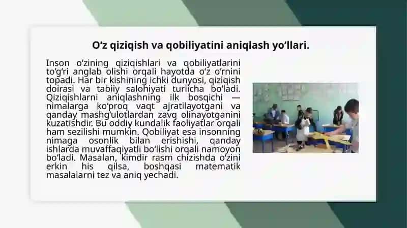 Kasb tanlash sirlari 4