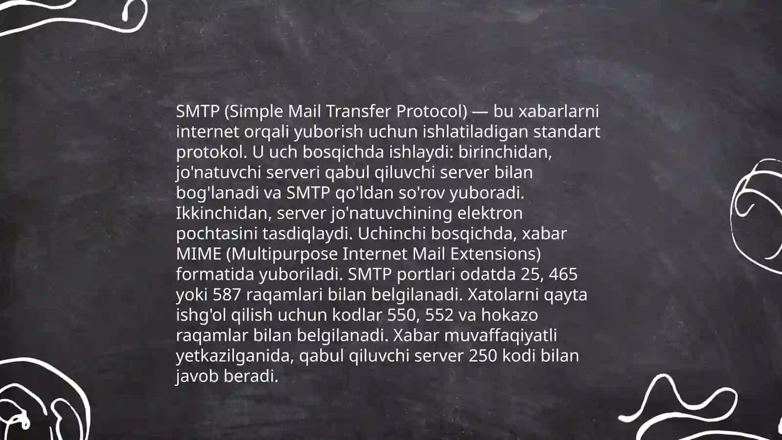 SMTP protokoli 4