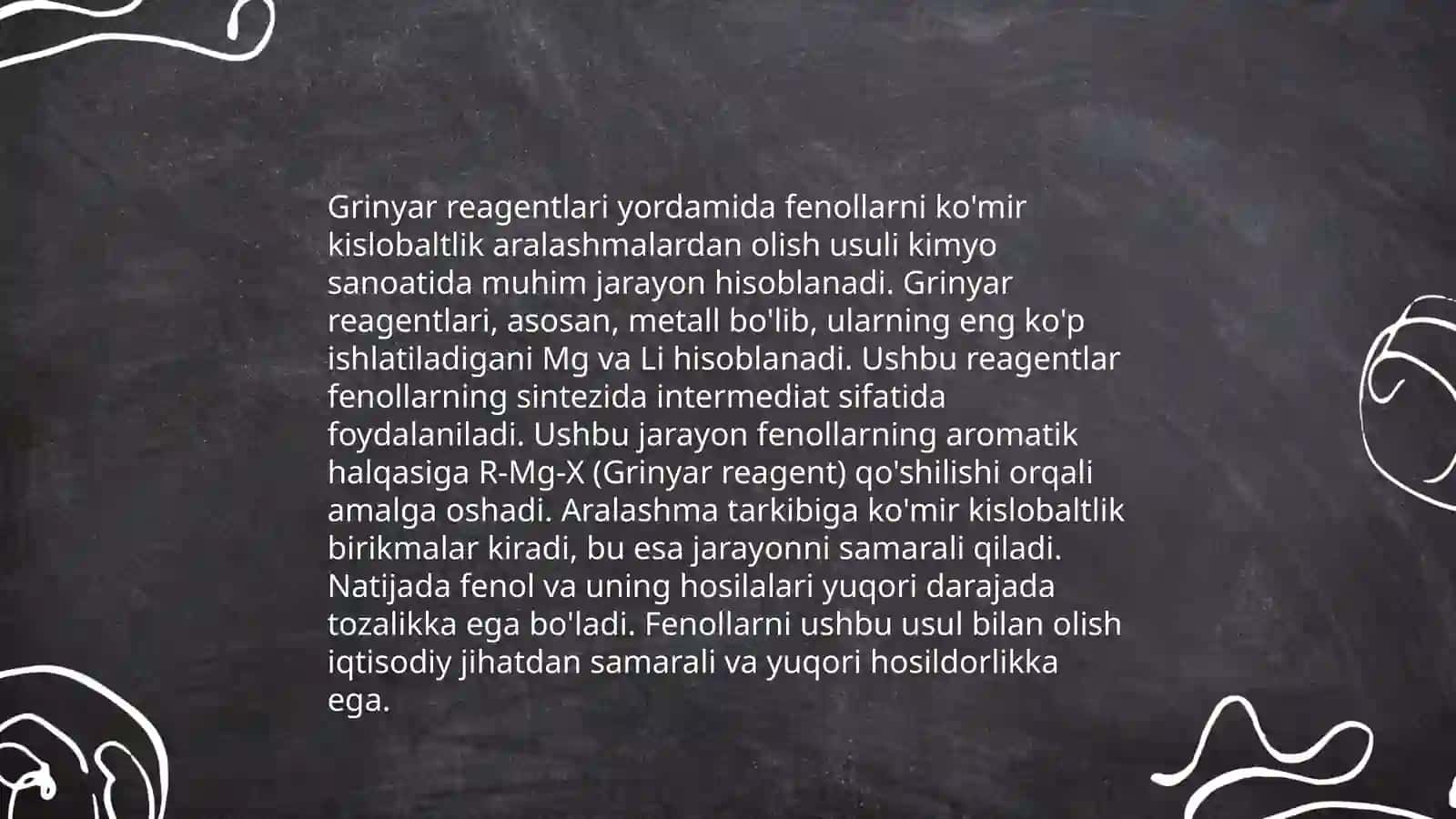 Bir va ikki atomli fenollarning olinish usullari. Pikrin kislota 4