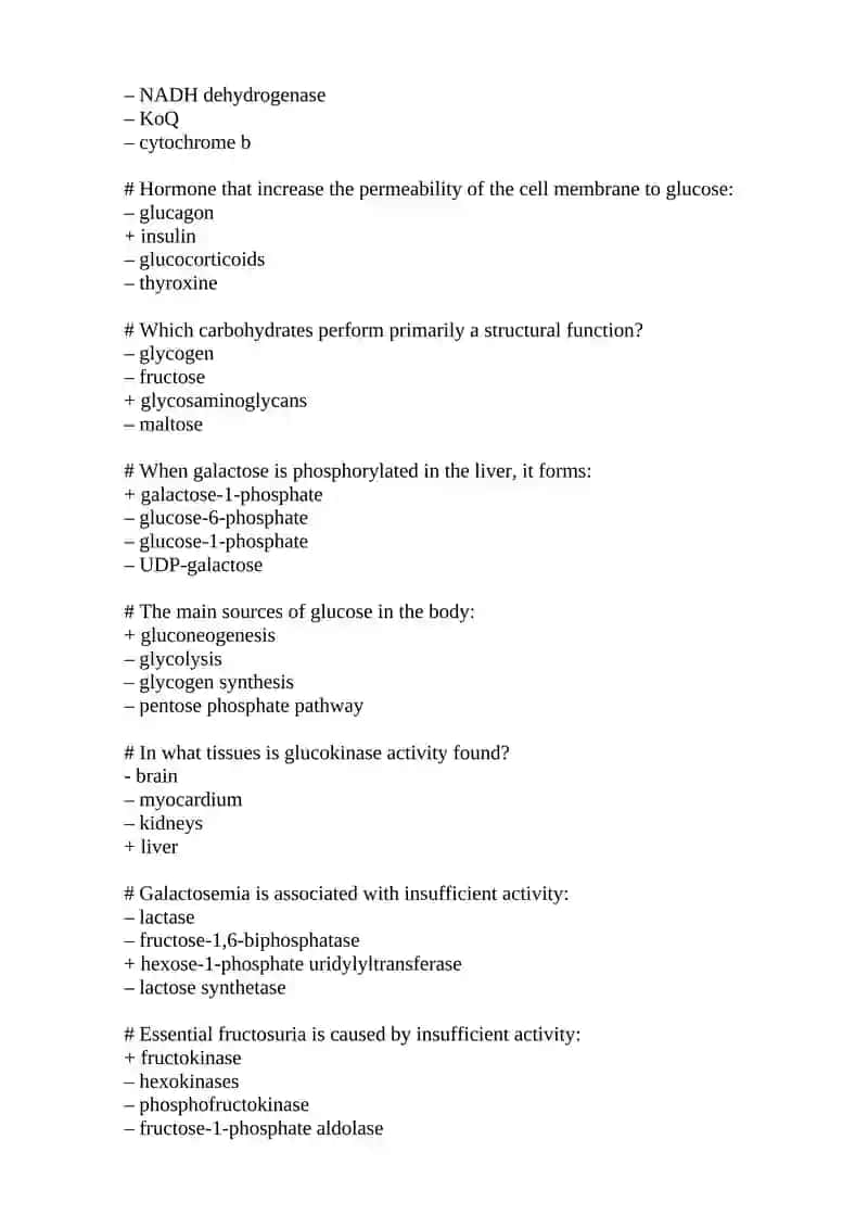 Anabolism and Catabolism Study Guide 4