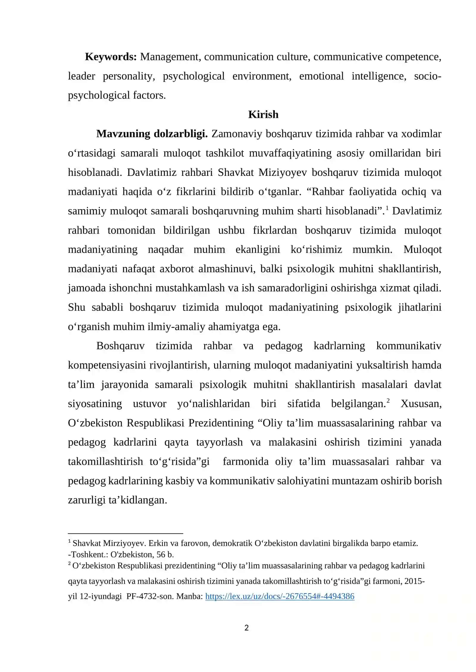 BOSHQARUV TIZIMIDA MULOQOT MADANIYATINI SHAKLLANTIRISHNING PSIXOLOGIK XUSUSIYATLARI 4