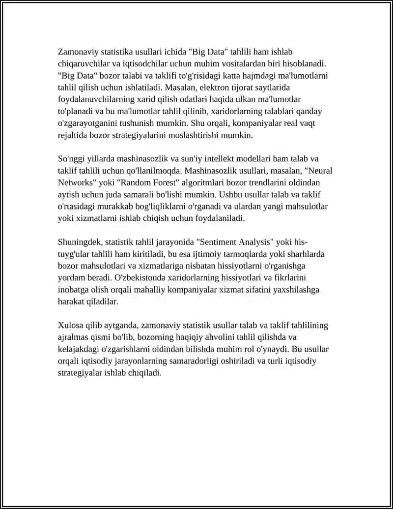 TALAB VA TAKLIF TAHLILINING ZAMONAVIY USULLARI 4
